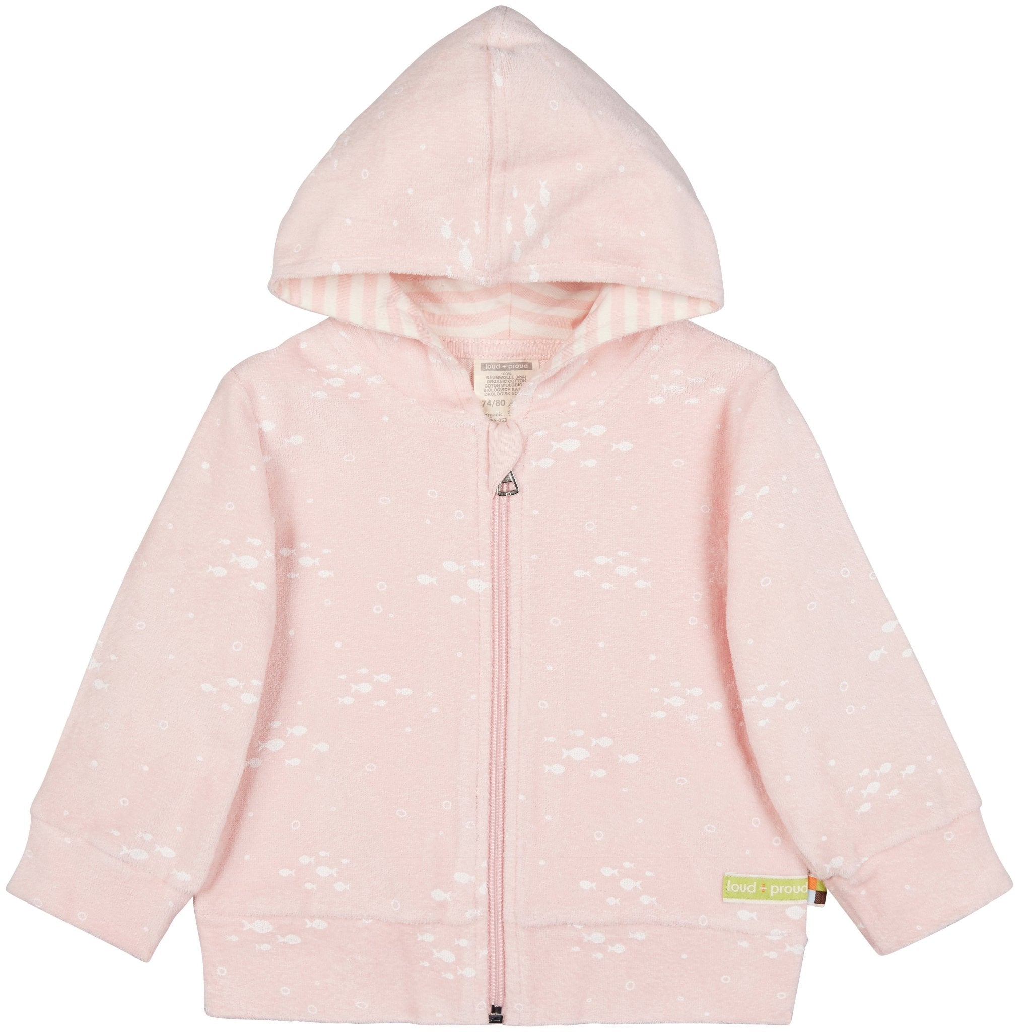 loud-proud-kapuzenjacke-frottee-mit-fischdruck image 5