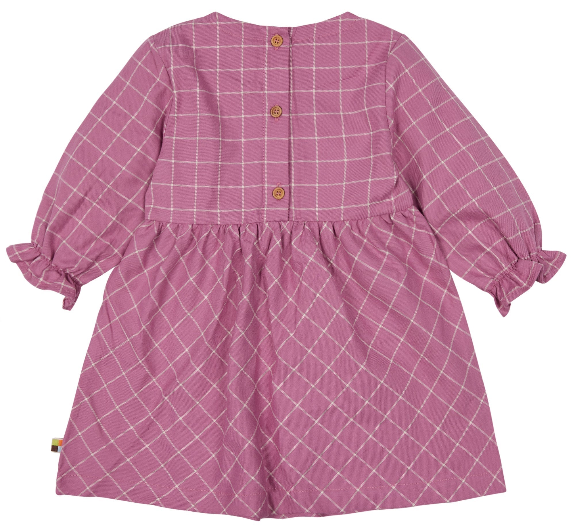 loud-proud-karo-kleid-aus-popeline-mit-r-schen-und-holzkn-pfen image 4