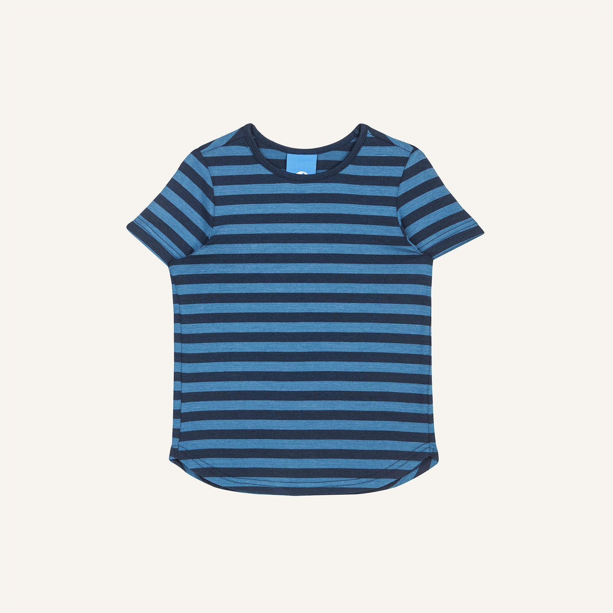 finkid-maalari-kinder-t-shirt-bambusjersey-streifen-kurzarm image 1