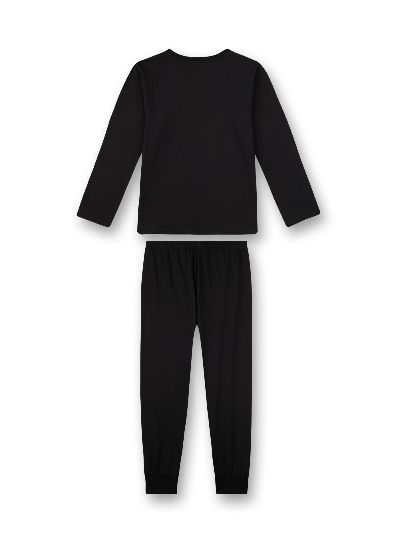 sanetta-jungen-schlafanzug-lang-schwarz-pyjamaset-baumwolle image 2