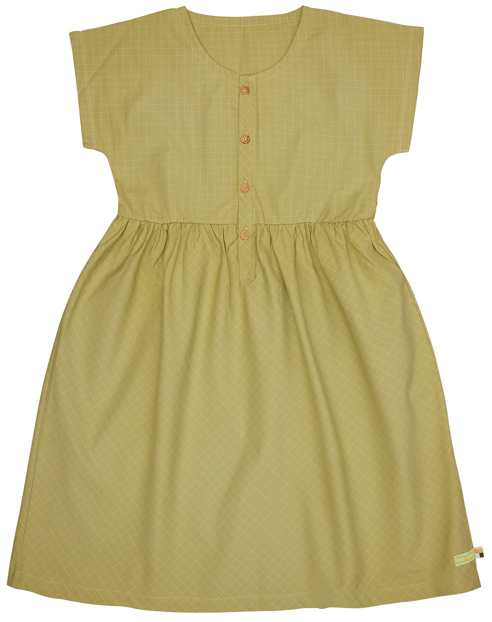 loud-proud-kleid-aus-feinem-karo-popelinekleid-mit-holzkn-pfen-2 image 3