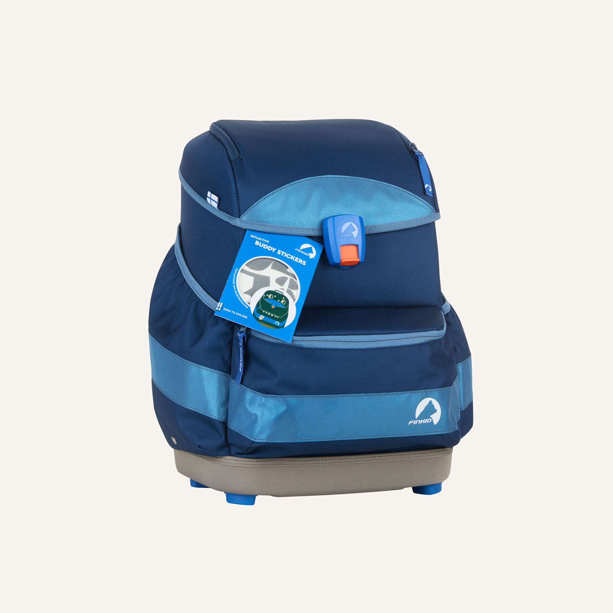 finkid-buddy-eko-smart-schulranzen-20-liter-rucksack-aus-reststoffen image 1