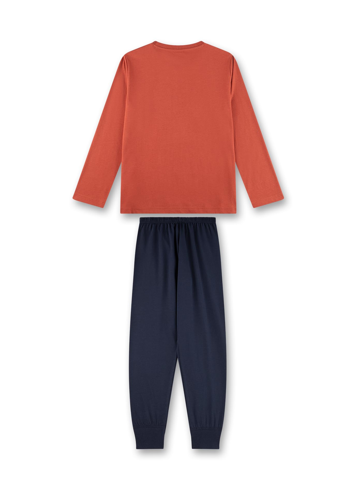 sanetta-jungen-schlafanzug-rot-aus-baumwolle-pyjamaset image 2