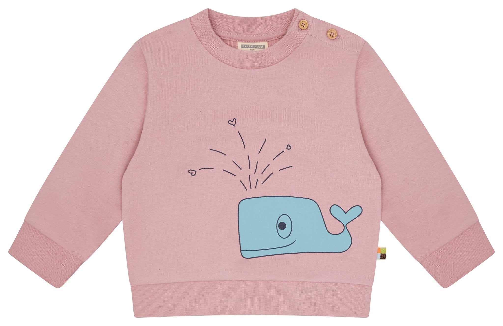 loud-proud-sweatshirt-mit-druckmotiv-bio-sweat image 1