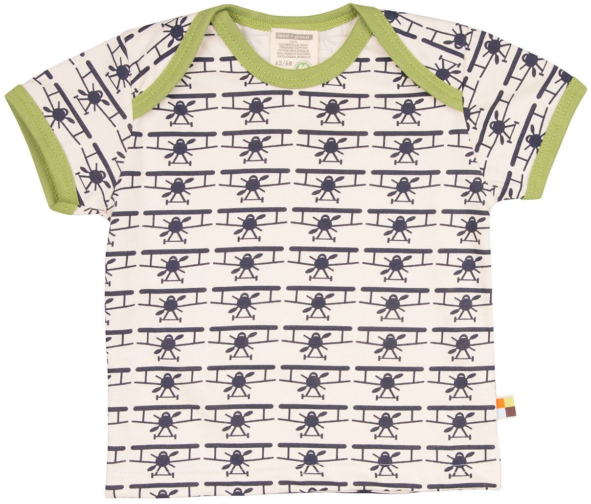 loud-proud-t-shirt-druck-kinder-shirt-aus-single-jersey-mit-allover-druck image 3