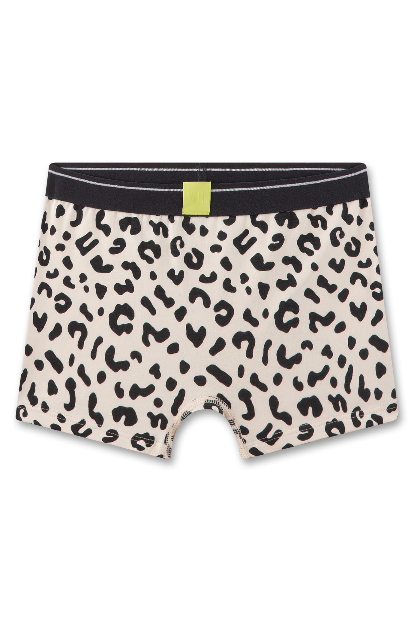 sanetta-m-dchen-shorty-beige-leo-allover-aus-baumwoll-mix image 1