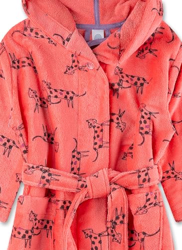 sanetta-m-dchen-bademantel-pink-leoparden-kuscheliger-bademantel-aus-baumwoll-mi image 6