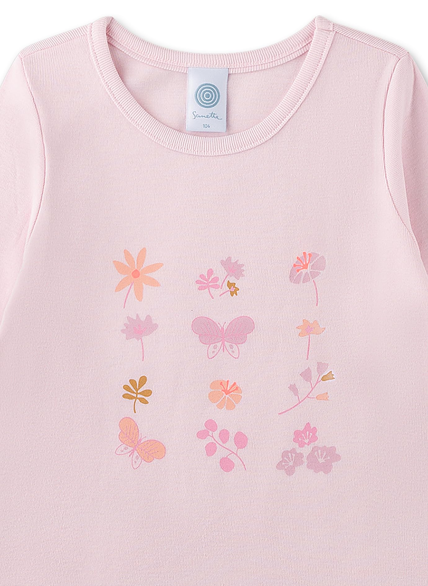 sanetta-m-dchen-schlafanzug-kurz-rosa-pyjamaset-aus-baumwolle image 3