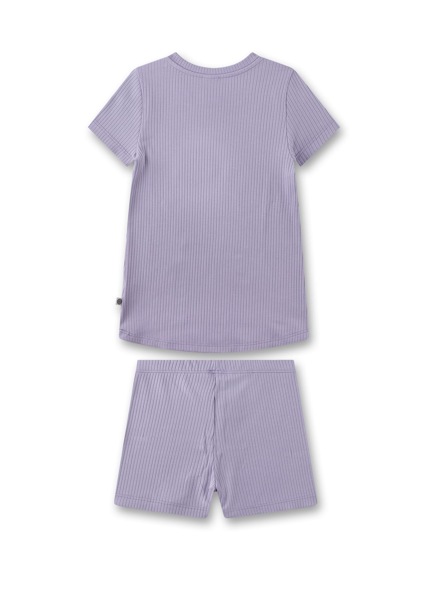 sanetta-m-dchen-schlafanzug-kurz-lila-pyjamaset-aus-viskose-baumwoll-mix image 2