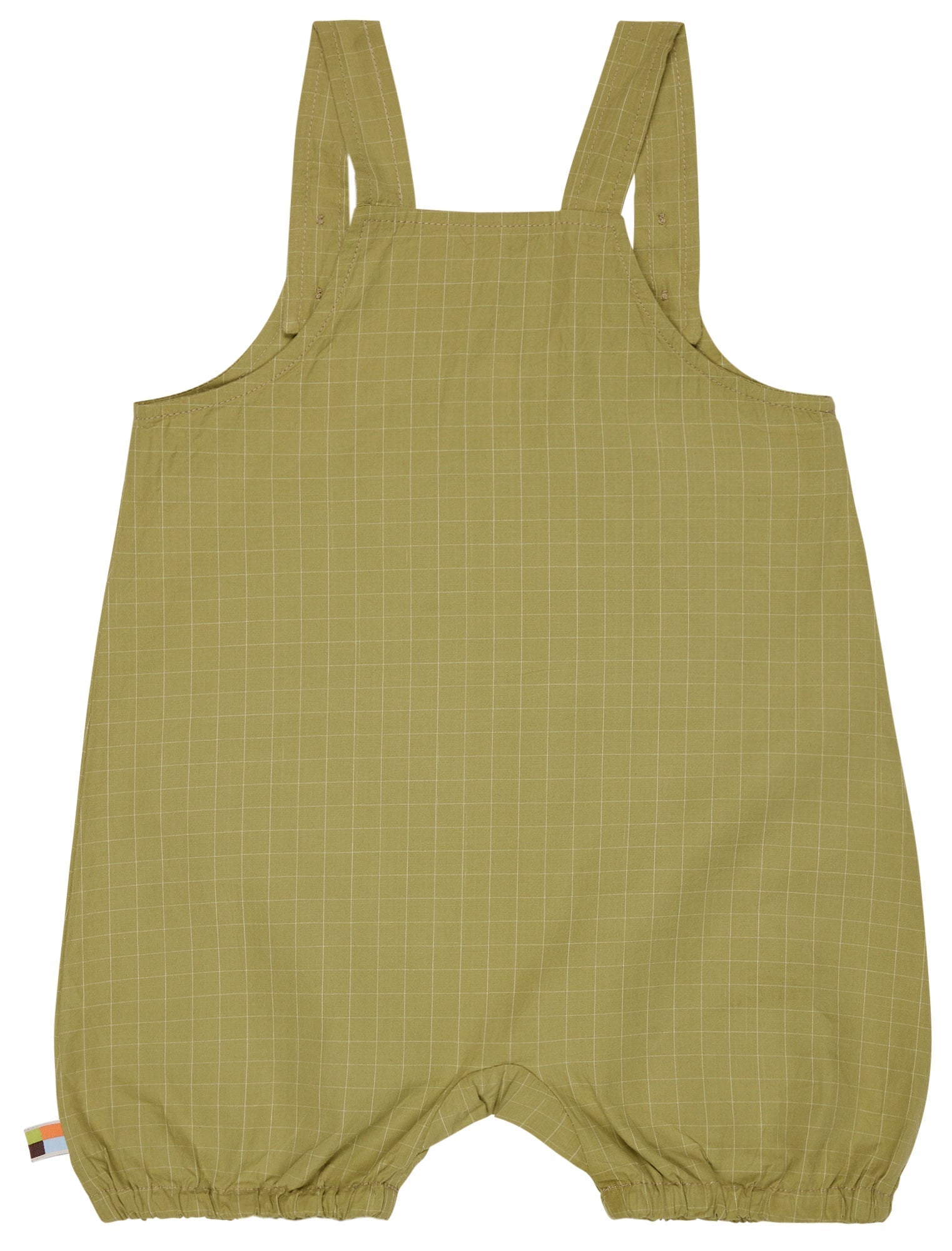 loud-proud-kurze-latzhose-aus-feinem-karo-vichy-karo-sommer-latzhose image 4