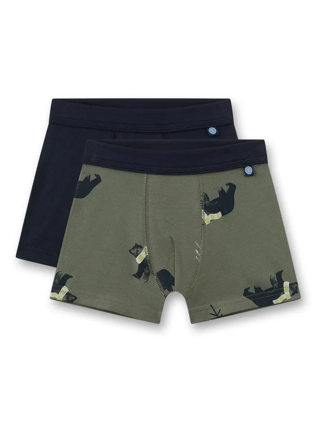 sanetta-jungen-hipshorts-2er-set-blau-khaki-b-r-baumwolle image 1