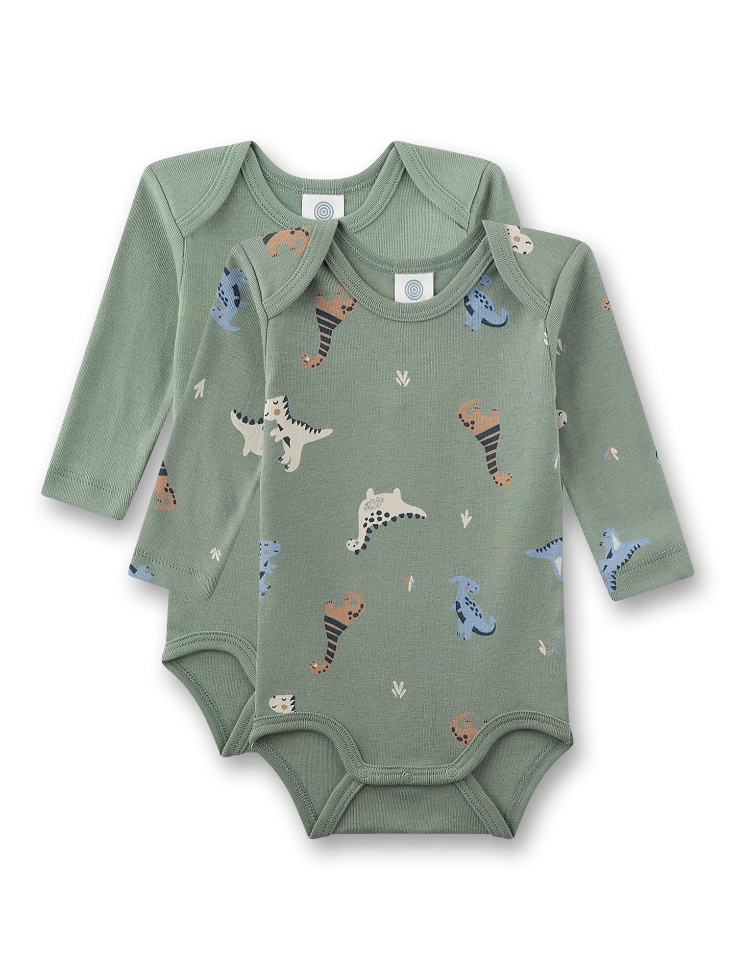 sanetta-baby-body-langarm-gr-n-2er-set-baby-body image 1