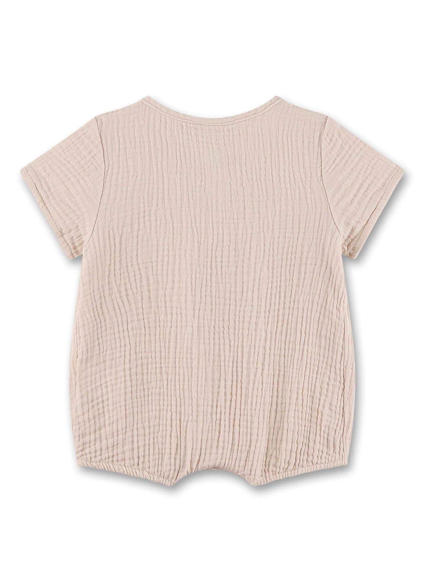 sanetta-baby-strampler-kurz-beige-aus-musselin-spieler-aus-bio-baumwolle-f-r-m-d image 2