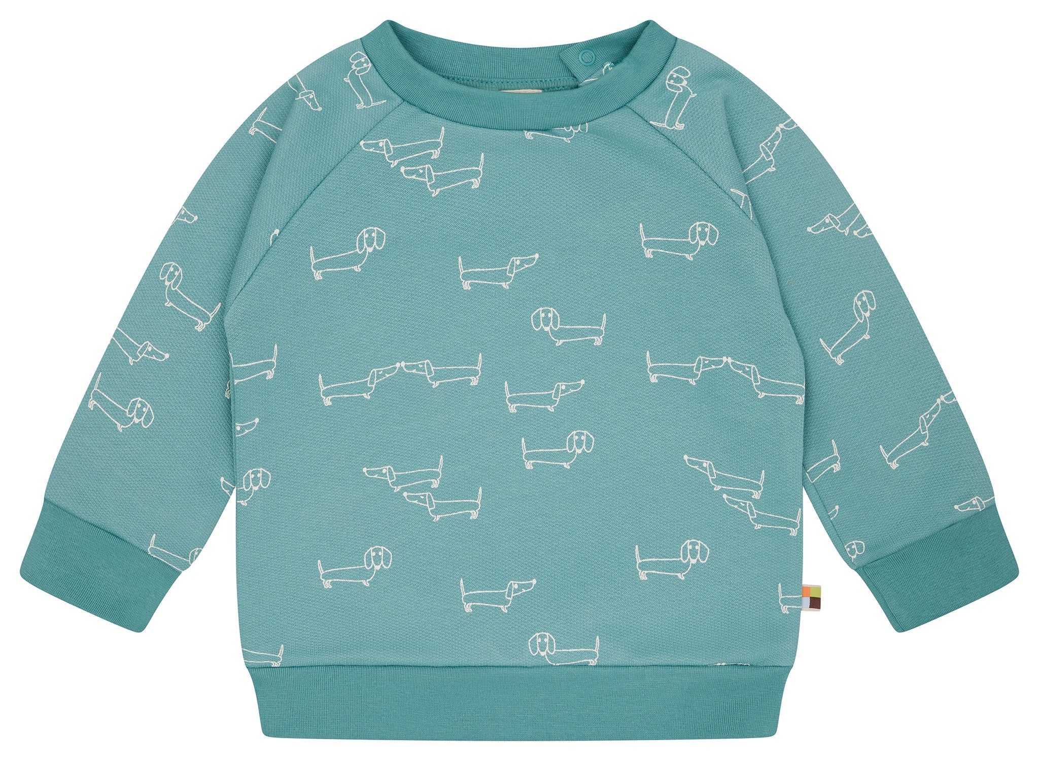 loud-proud-sweatshirt-mit-alloverdruck-dackel-bio-baumwolle image 7