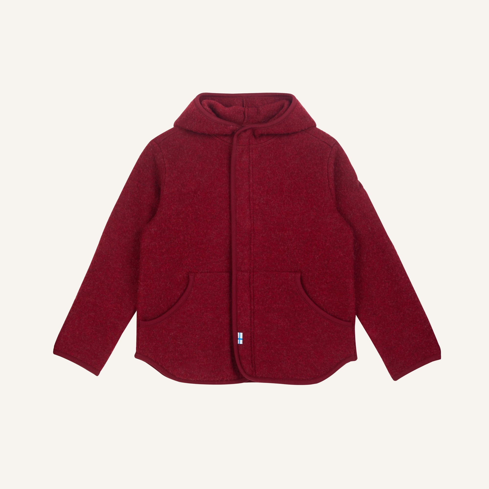 finkid-luonteva-wollfleece-jacke-zip-in-mit-kapuze image 2