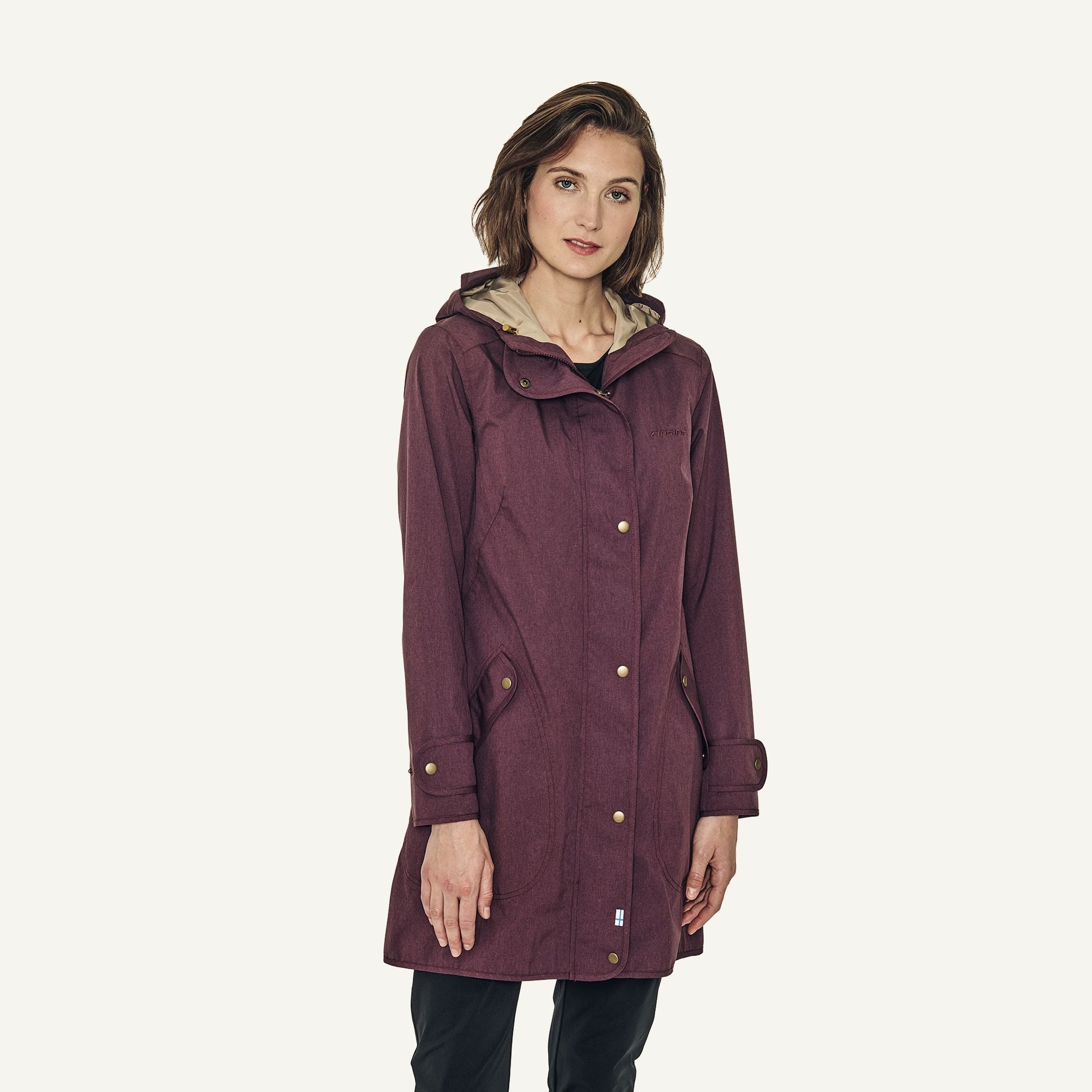 finkid-onnimaa-outdoorparka-damen-zip-in image 2