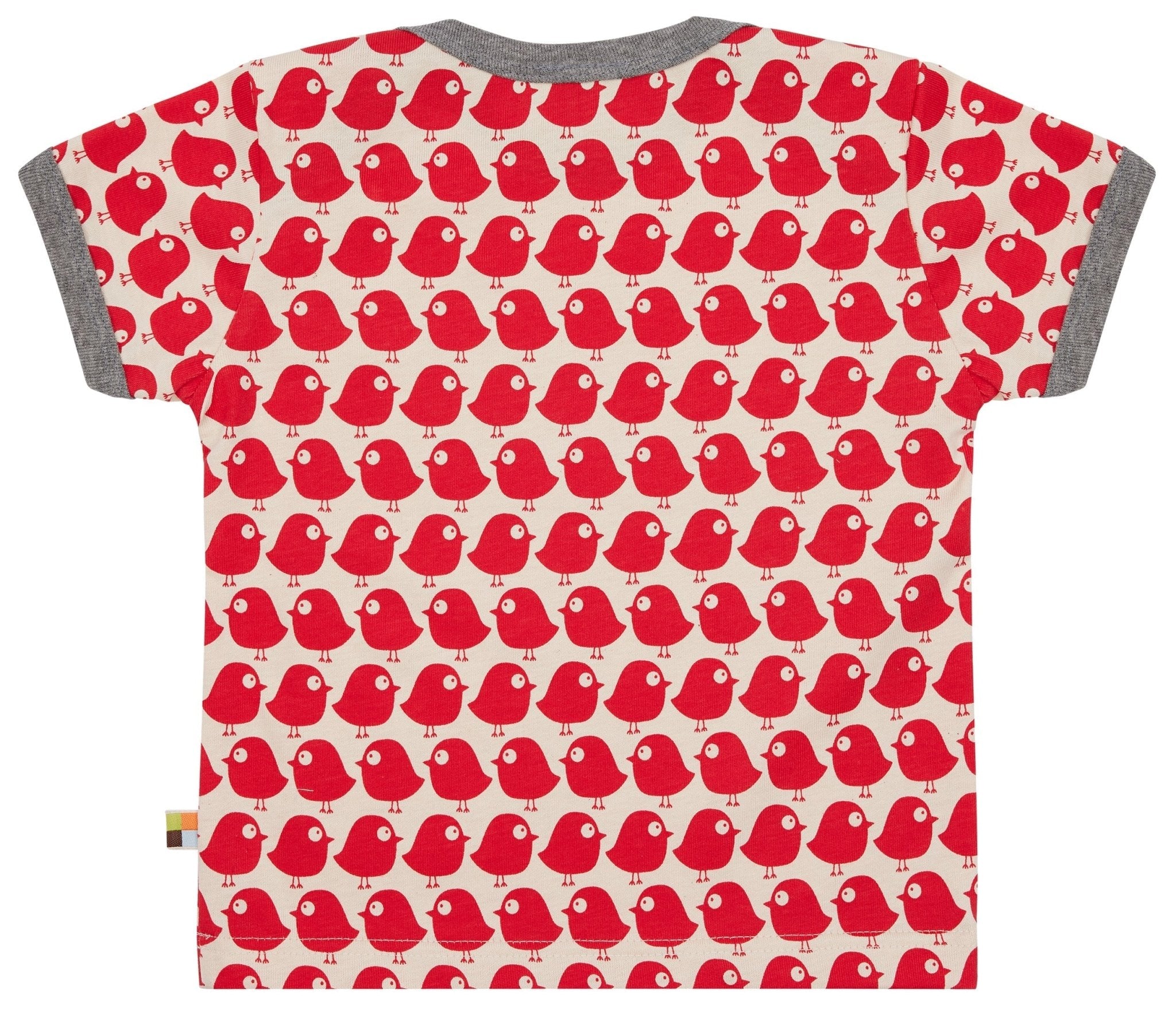 loud-proud-t-shirt-mit-druck-v-gel-bio-baumwolle-t-shirt image 2