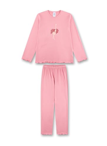 sanetta-m-dchen-schlafanzug-lang-rosa-pyjamaset-aus-baumwoll-modal-mix image 4