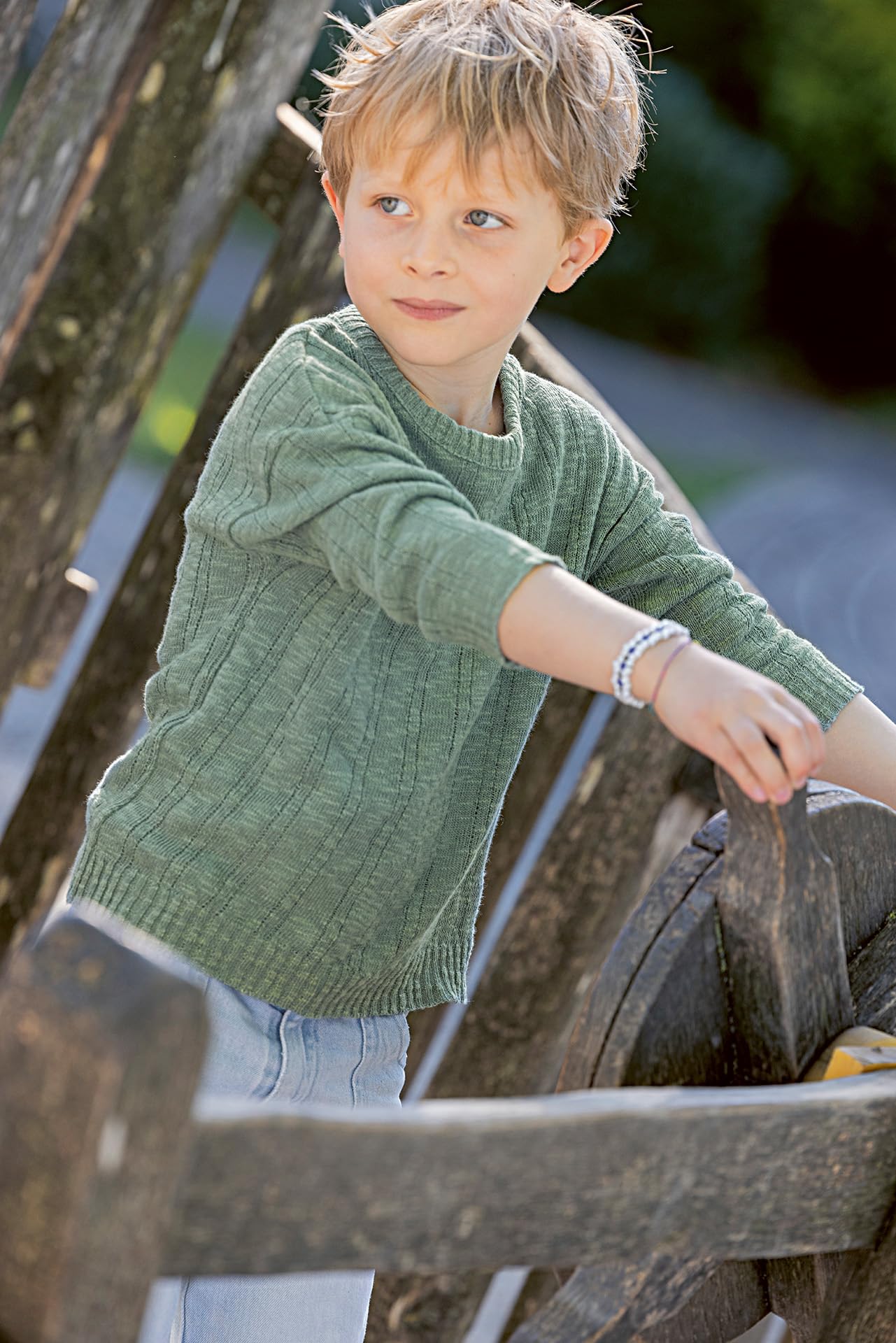 disana-leinen-pullover-kinder-sommer-strick-sweater-aus-bio-baumwolle-und-bio-le image 5