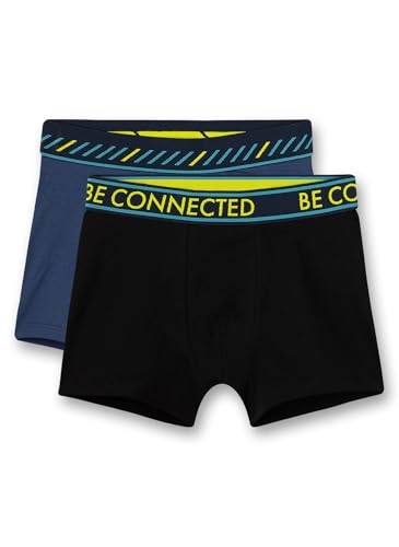 sanetta-jungen-hipshorts-doppelpack-dunkelblau-und-schwarz-unterhosen image 4