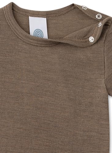 sanetta-baby-body-kurzarm-beige-aus-wolle-und-seide image 6