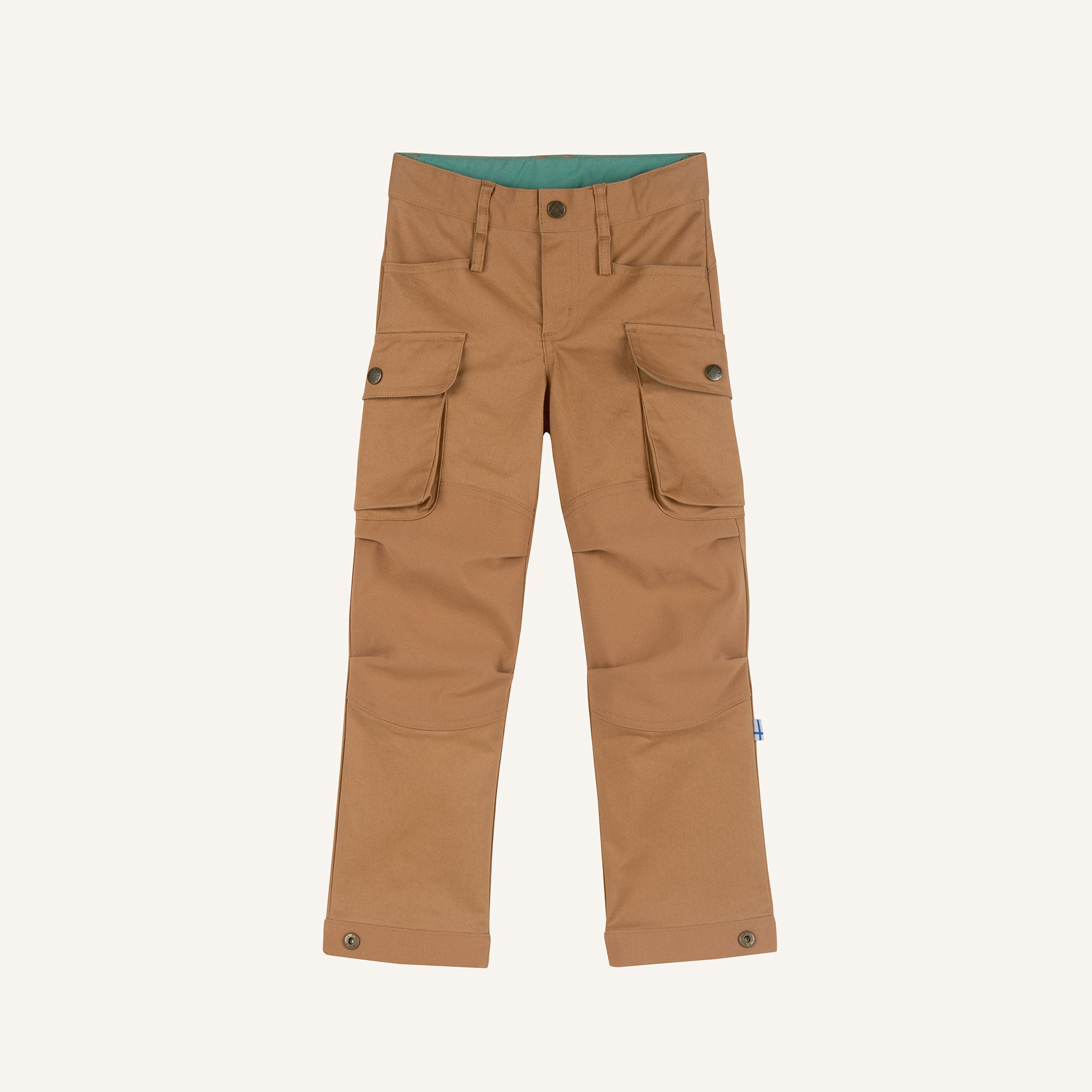 finkid-koski-canvas-kinder-arbeitshose-robuste-outdoorhose-mit-cordura image 2