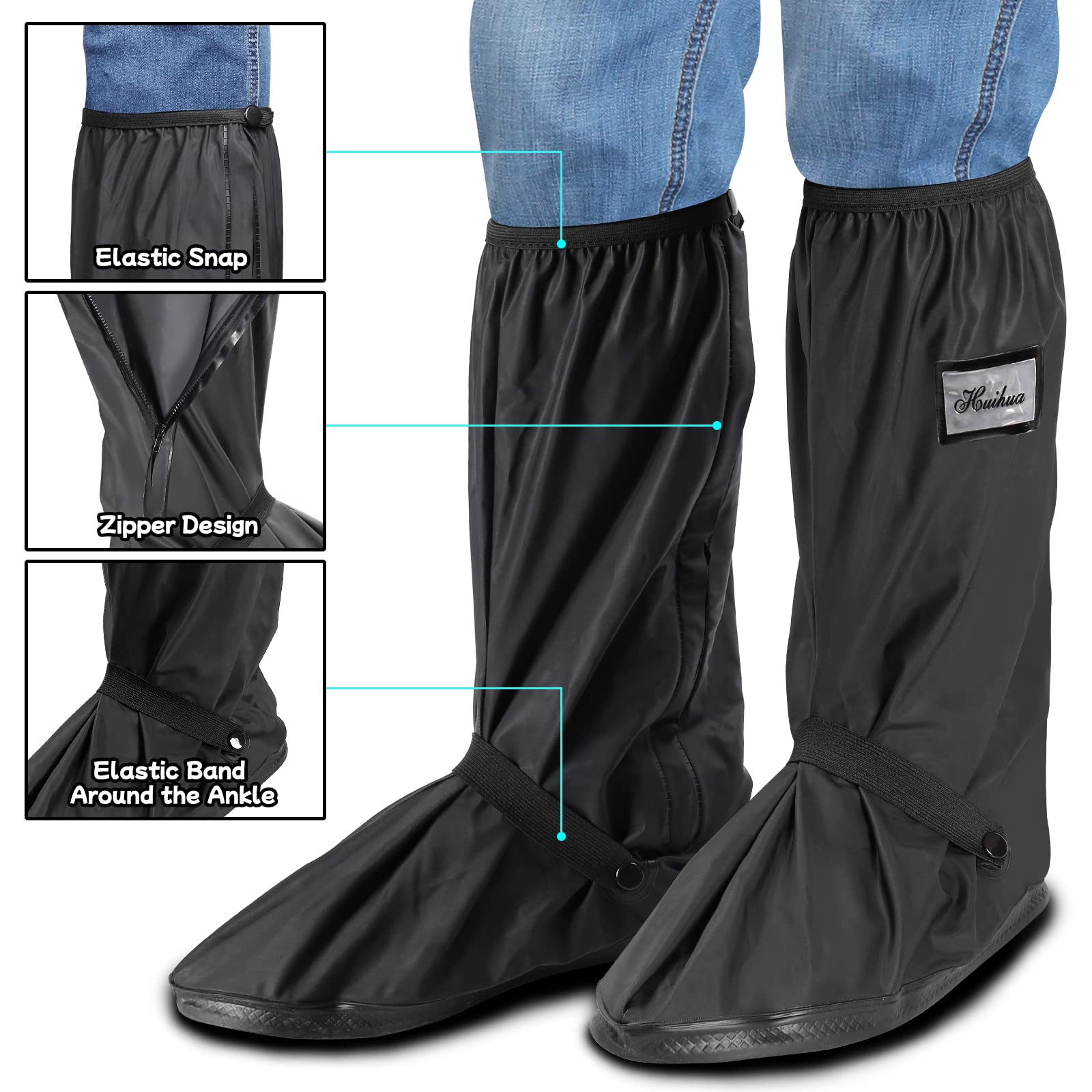 desoto-schuh-berzieher-regen-berschuhe-wasserdicht-hohe-berschuhe-40-cm image 2