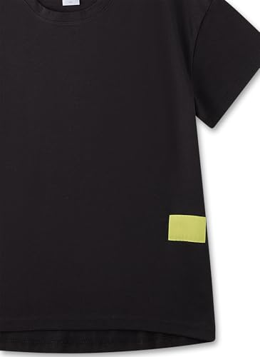 sanetta-m-dchen-schlafanzug-kurz-schwarz-pyjamaset-aus-baumwolle-f-r-m-dchen image 6