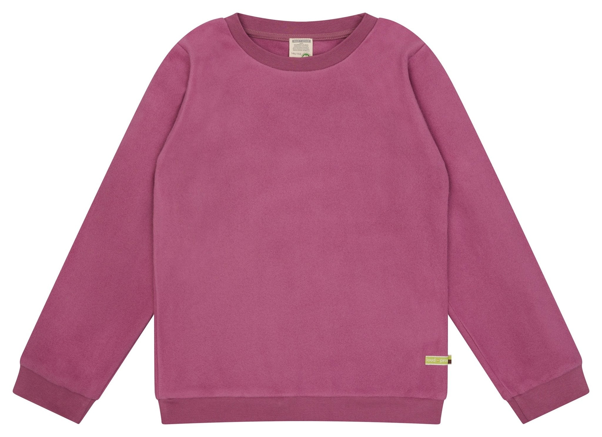 loud-proud-fleece-sweatshirt-aus-bio-baumwolle-sweatshirt image 4