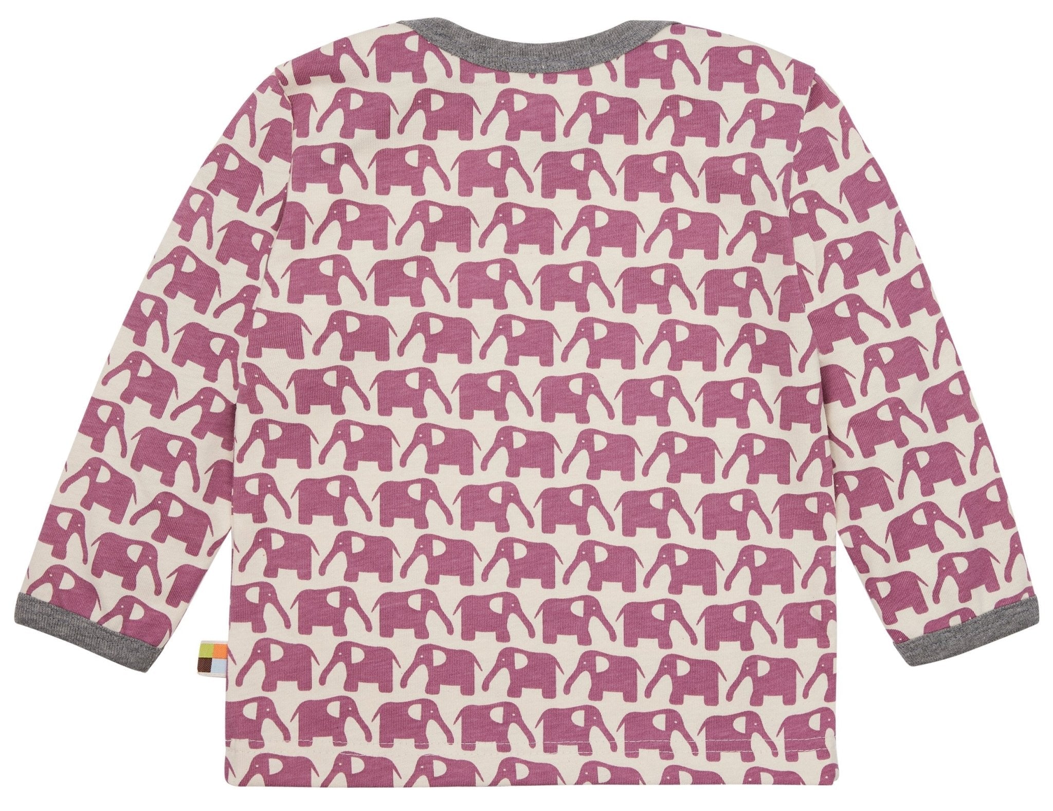 loud-proud-shirt-langarm-mit-druck-elefanten-bio-baumwolle image 2