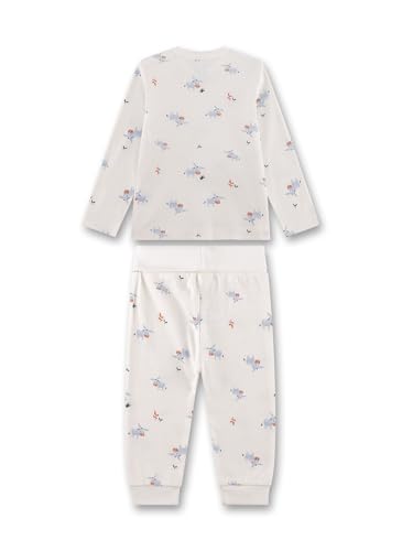 sanetta-jungen-schlafanzug-off-white-esel-schlafanzug-aus-bio-baumwolle image 5