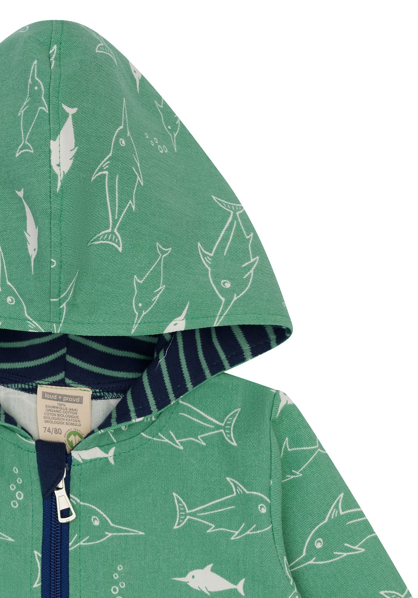 loud-proud-outdoorjacke-outdoor-baumwolljacke-mit-allover-druck-wasserabweisend image 8