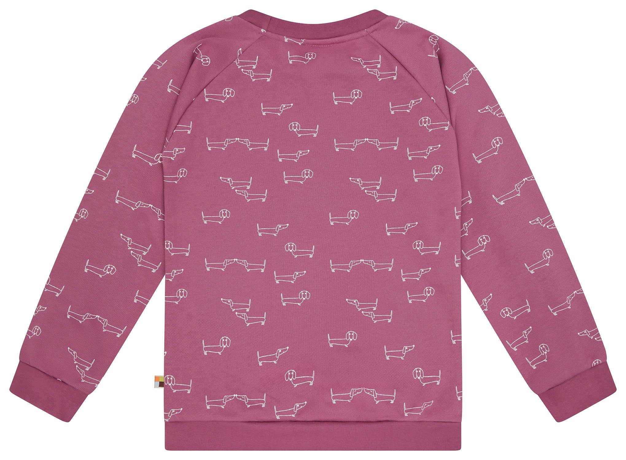 loud-proud-sweatshirt-mit-alloverdruck-dackel-aus-bio-baumwolle image 5