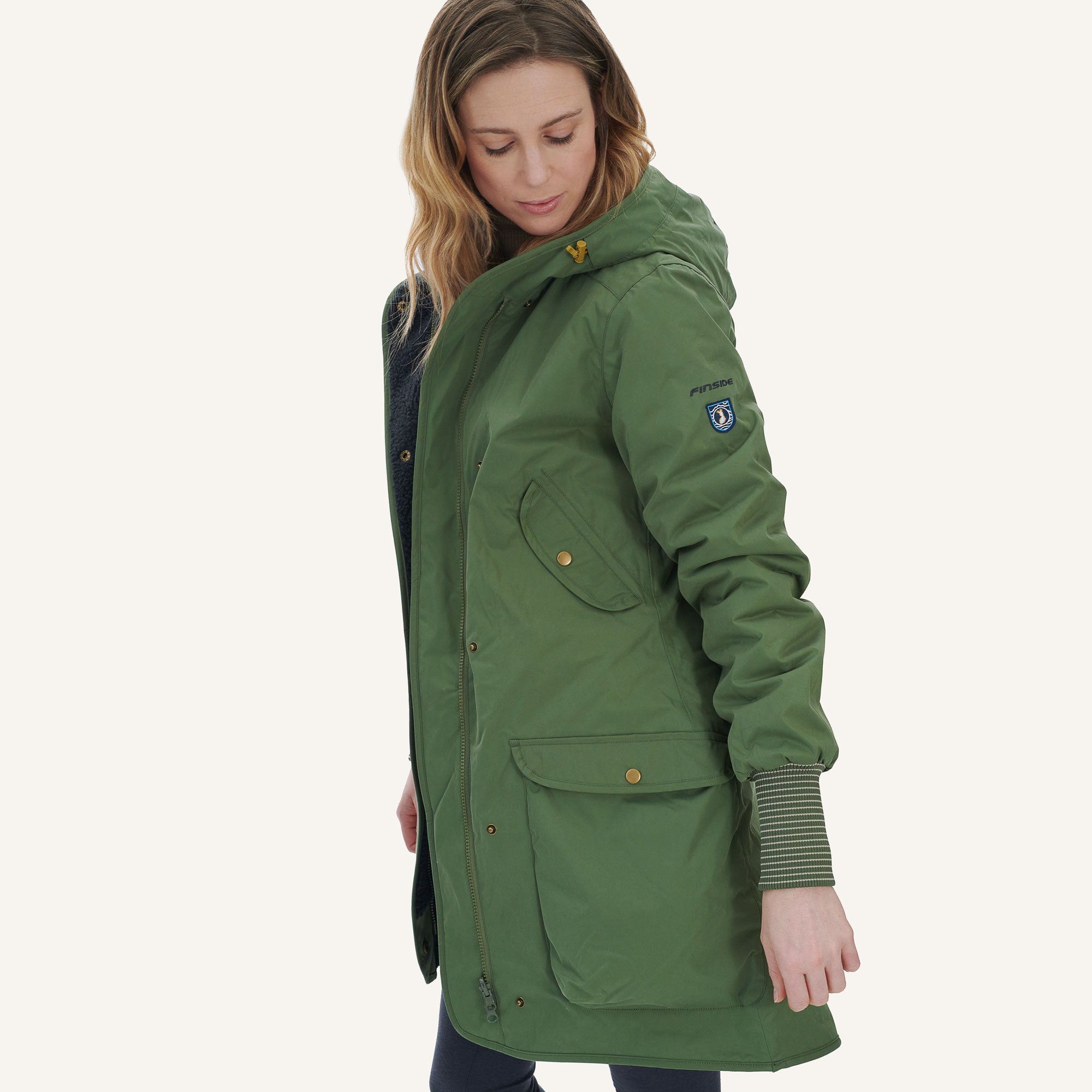 finkid-suomukka-wendbarer-damen-herbstmantel-teddyfleece image 7
