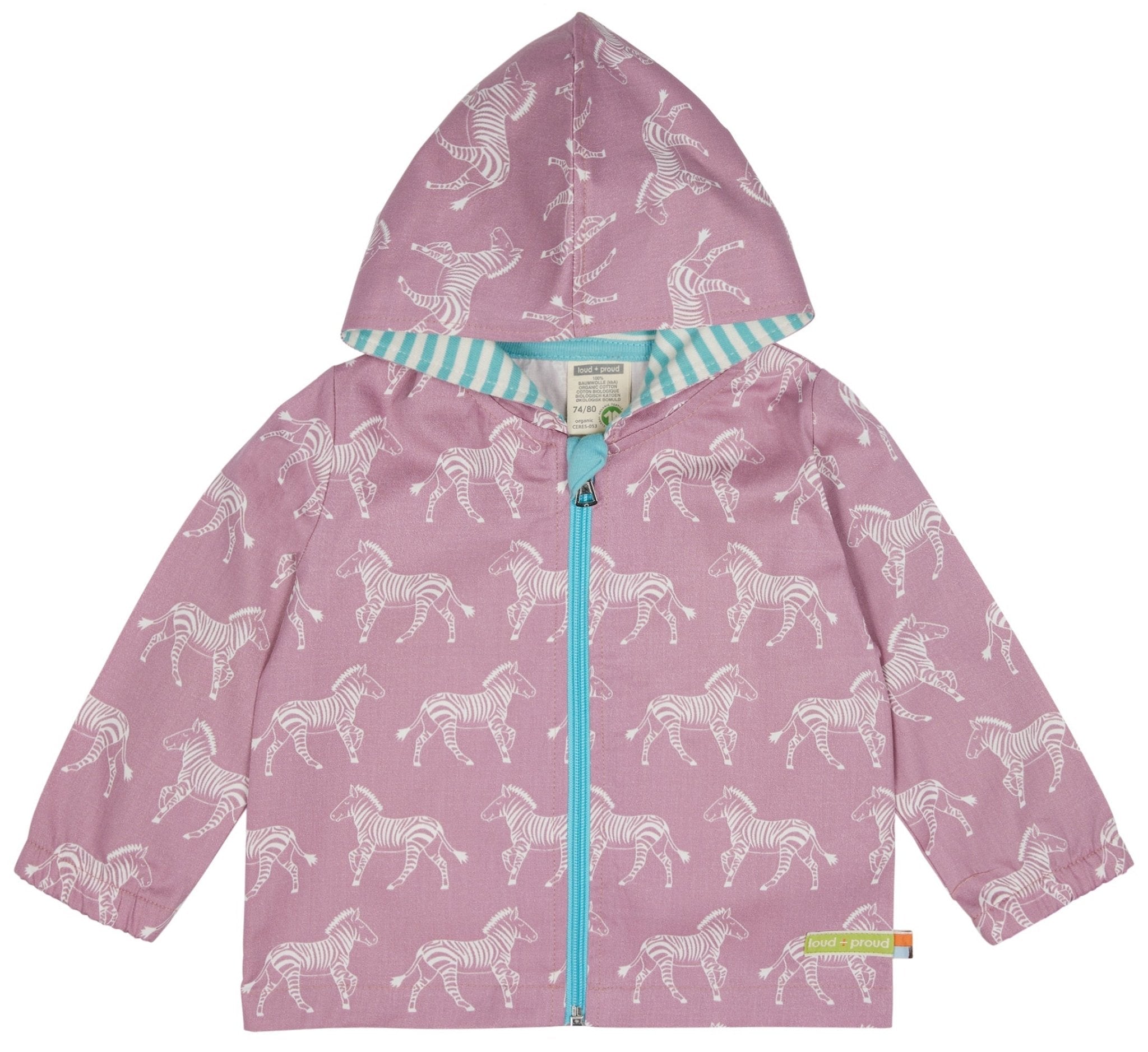 loud-proud-outdoorjacke-wasserabweisende-baumwolljacke-mit-allover-druck image 1