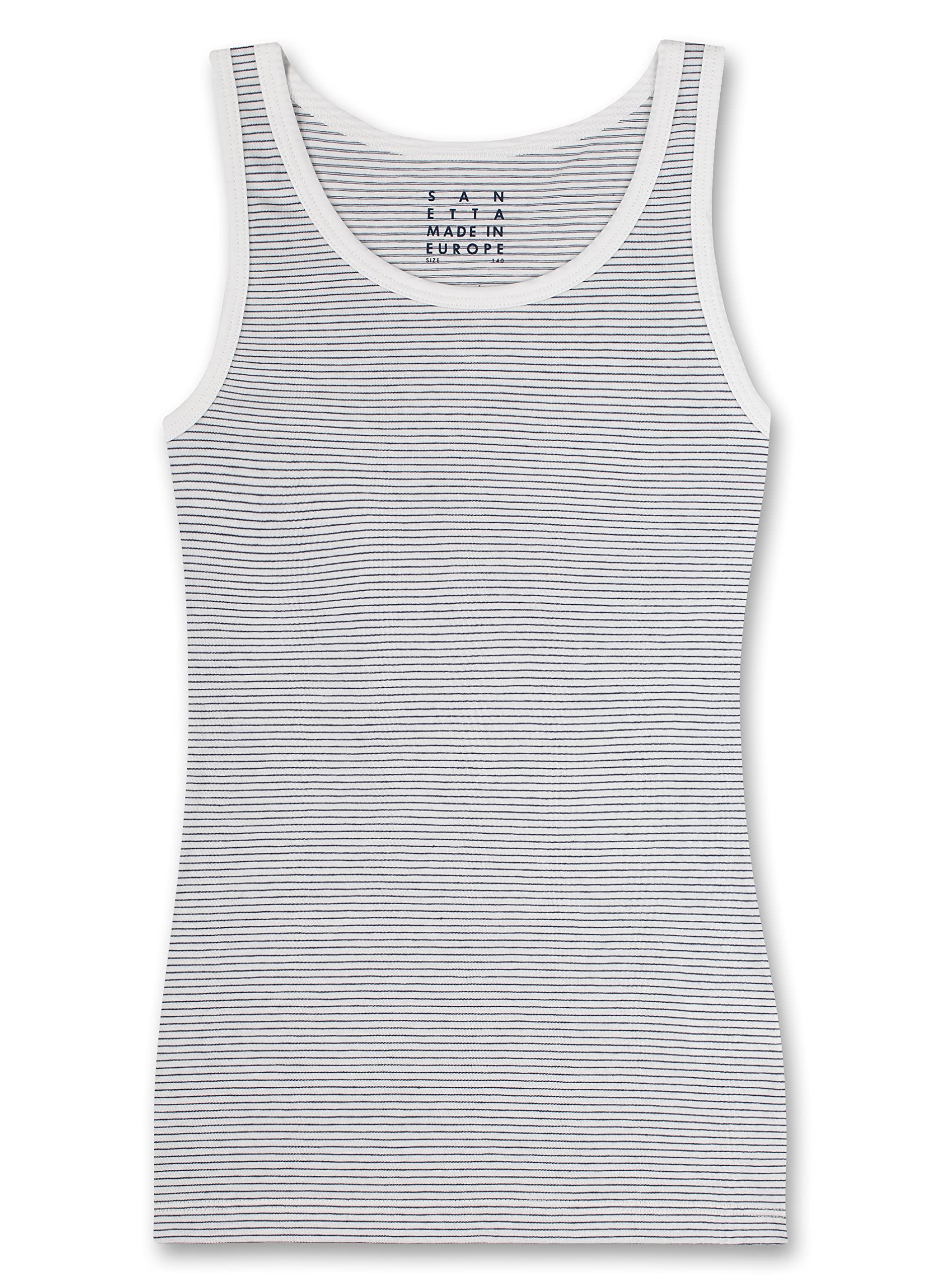 sanetta-m-dchen-unterhemd-off-white-ringel image 1