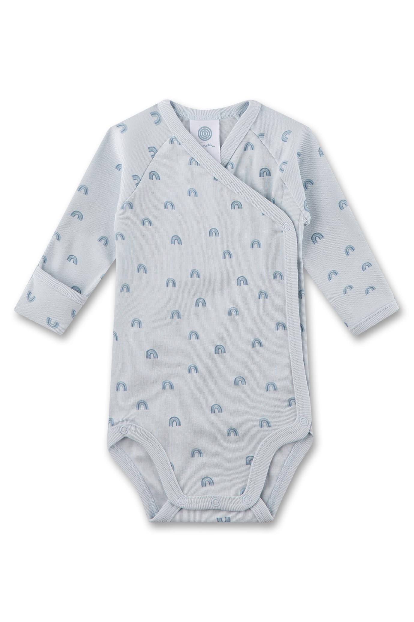 sanetta-baby-wickelbody-beige-regenbogen-unisex-wickelbody-aus-bio-baumwolle image 4