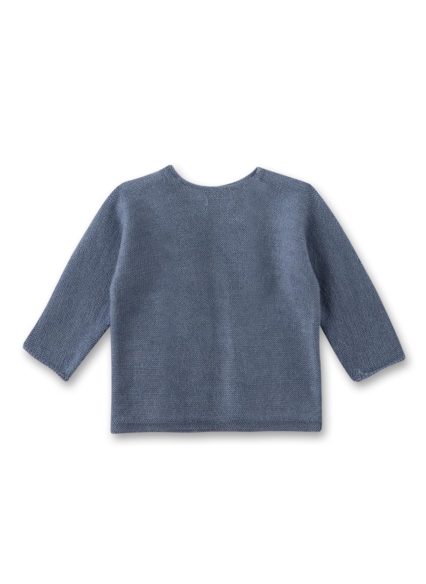 sanetta-baby-strickjacke-blau-strickjacke-f-r-babys image 2