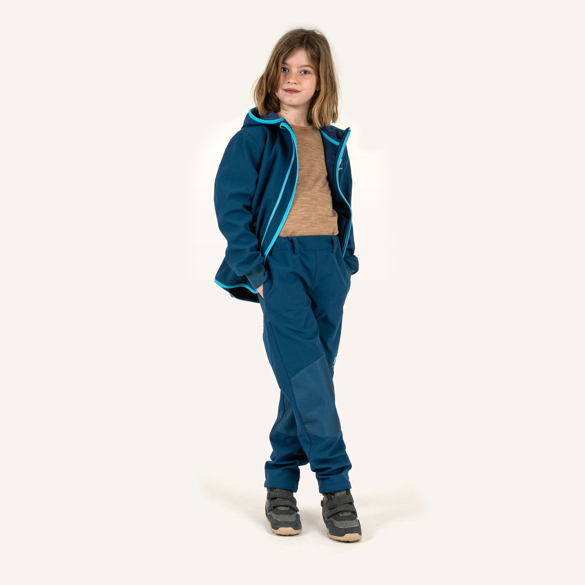 finkid-koivu-shell-kinder-softshellhose-mit-fleece image 4