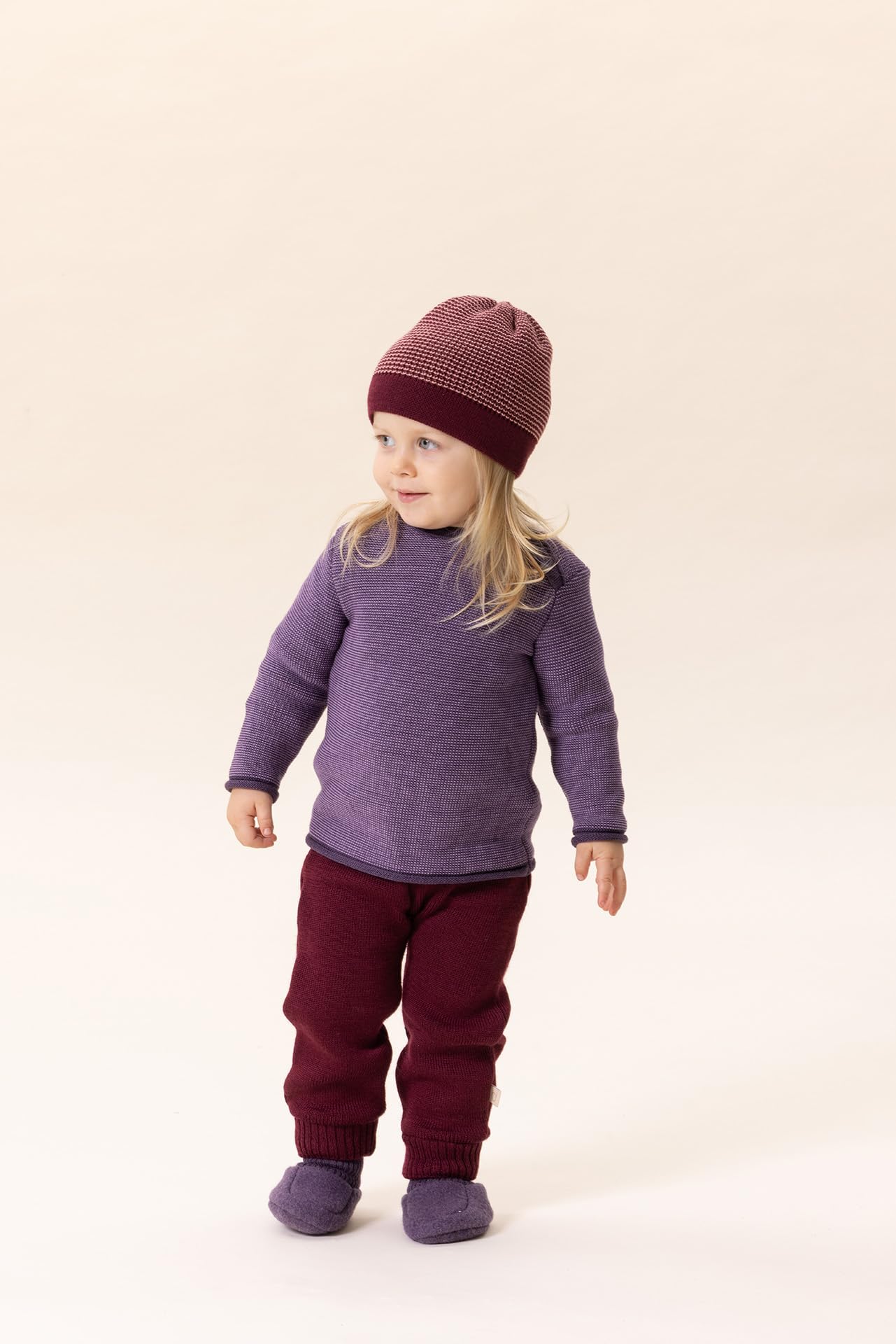 disana-melange-pullover-f-r-m-dchen-und-jungen-wollpullover-herbst-winter image 2