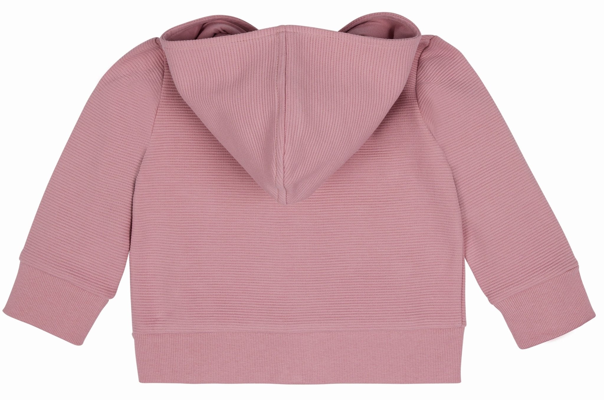 loud-proud-kapuzenjacke-rippenstruktur-sweatjacke-mit-rei-verschluss image 2
