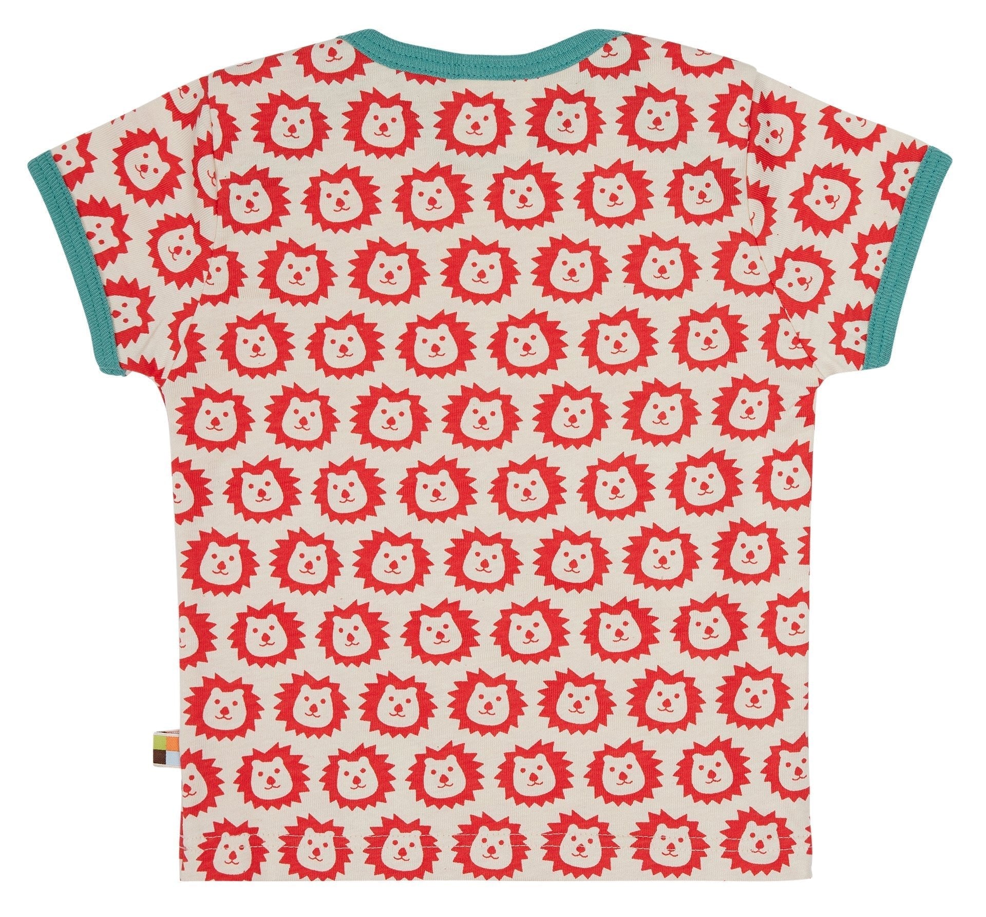 loud-proud-t-shirt-mit-druck-l-wen-fledermaus-bio-baumwolle image 6