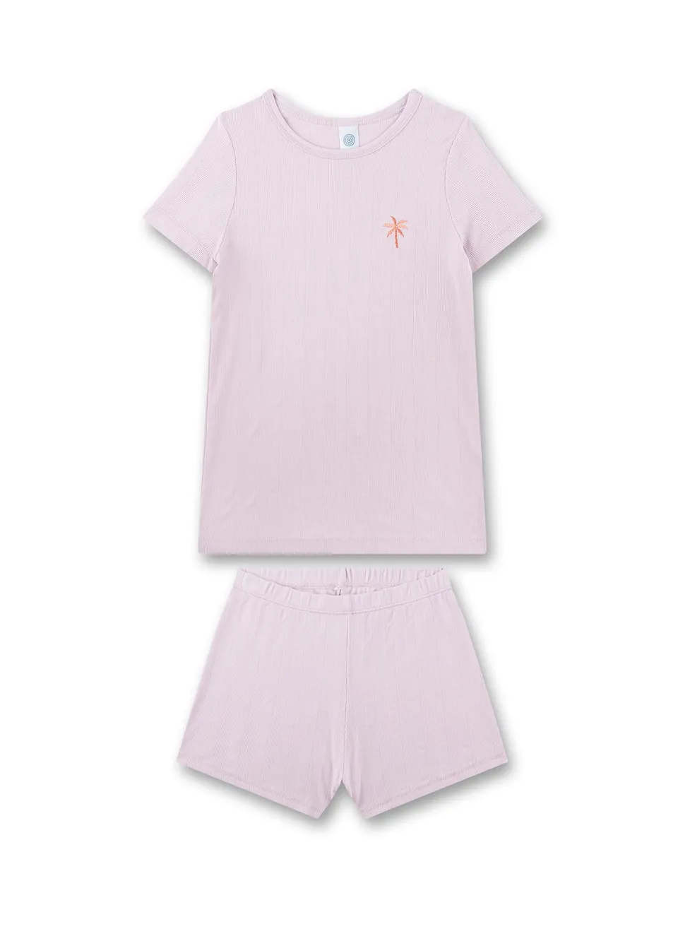 sanetta-m-dchen-schlafanzug-kurz-rosa-pyjamaset-aus-viskose-mix image 1