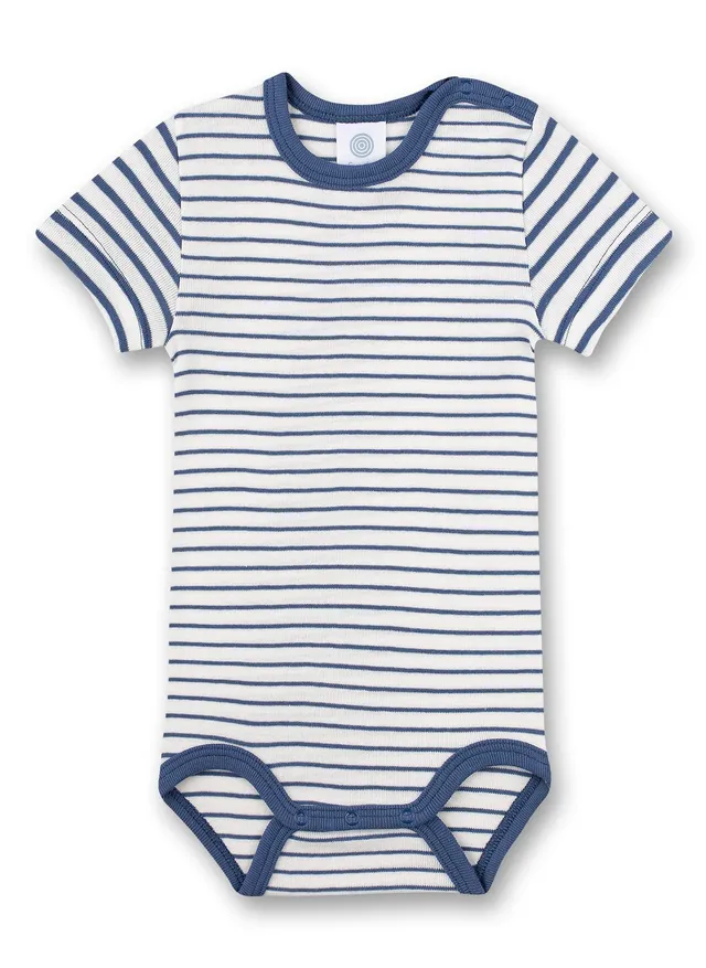 sanetta-baby-body-kurzarm-blau-ringel-aus-bio-baumwolle-f-r-jungen image 1