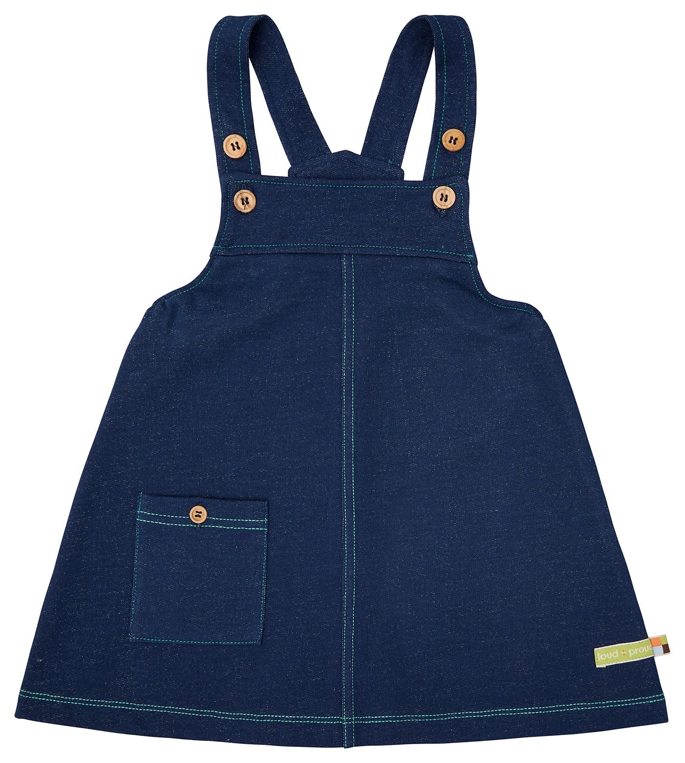 loud-proud-tr-gerrock-in-jeans-optik-kinderrock-aus-sweat image 1