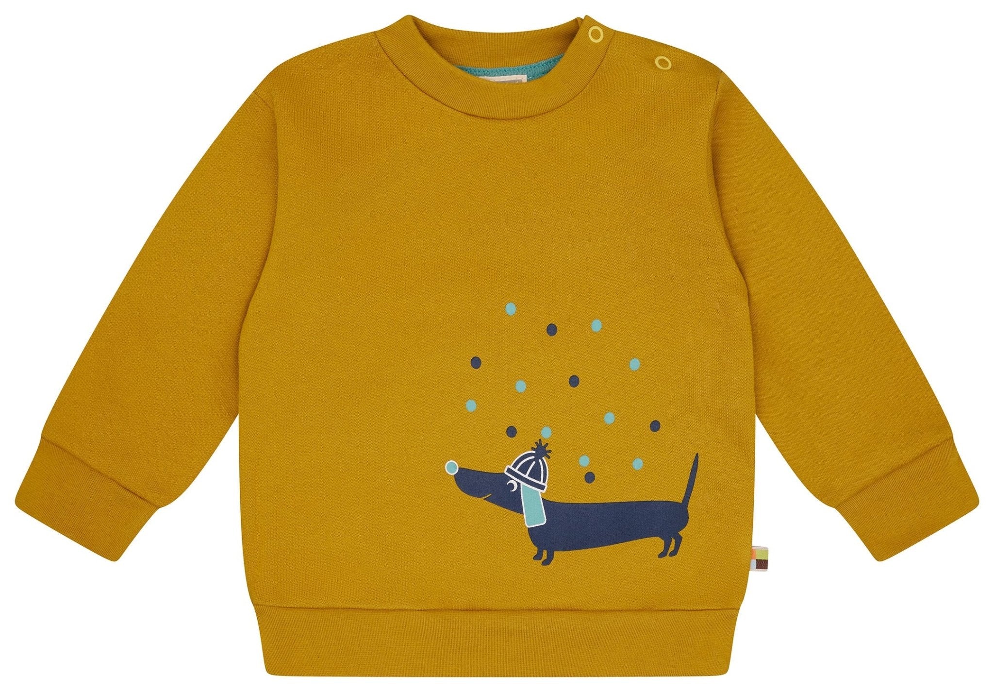 loud-proud-sweatshirt-mit-druckmotiv-dackel-bio-baumwoll-sweatshirt image 1