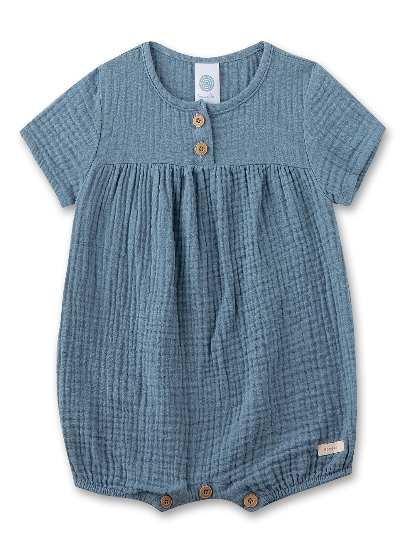 sanetta-baby-strampler-kurz-rosa-musselin-bio-baumwolle-spieler-overall-f-r-m-dc image 1