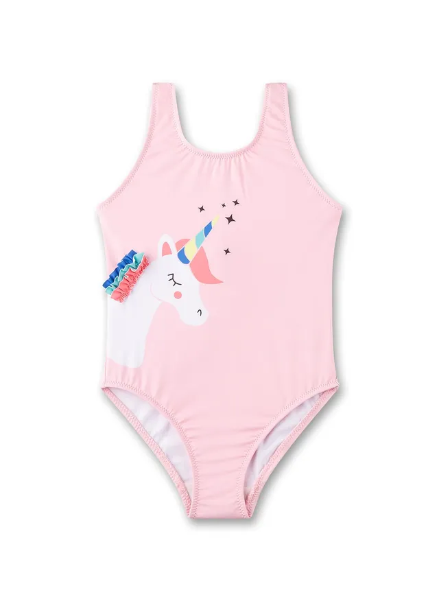sanetta-m-dchen-badeanzug-rosa-einhorn-badeanzug-aus-recyceltem-polyester-mix image 1