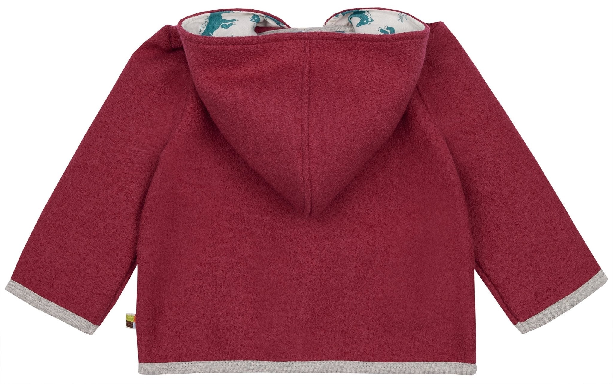 loud-proud-jacke-wollwalk-kapuzenjacke-mit-rei-verschluss image 2