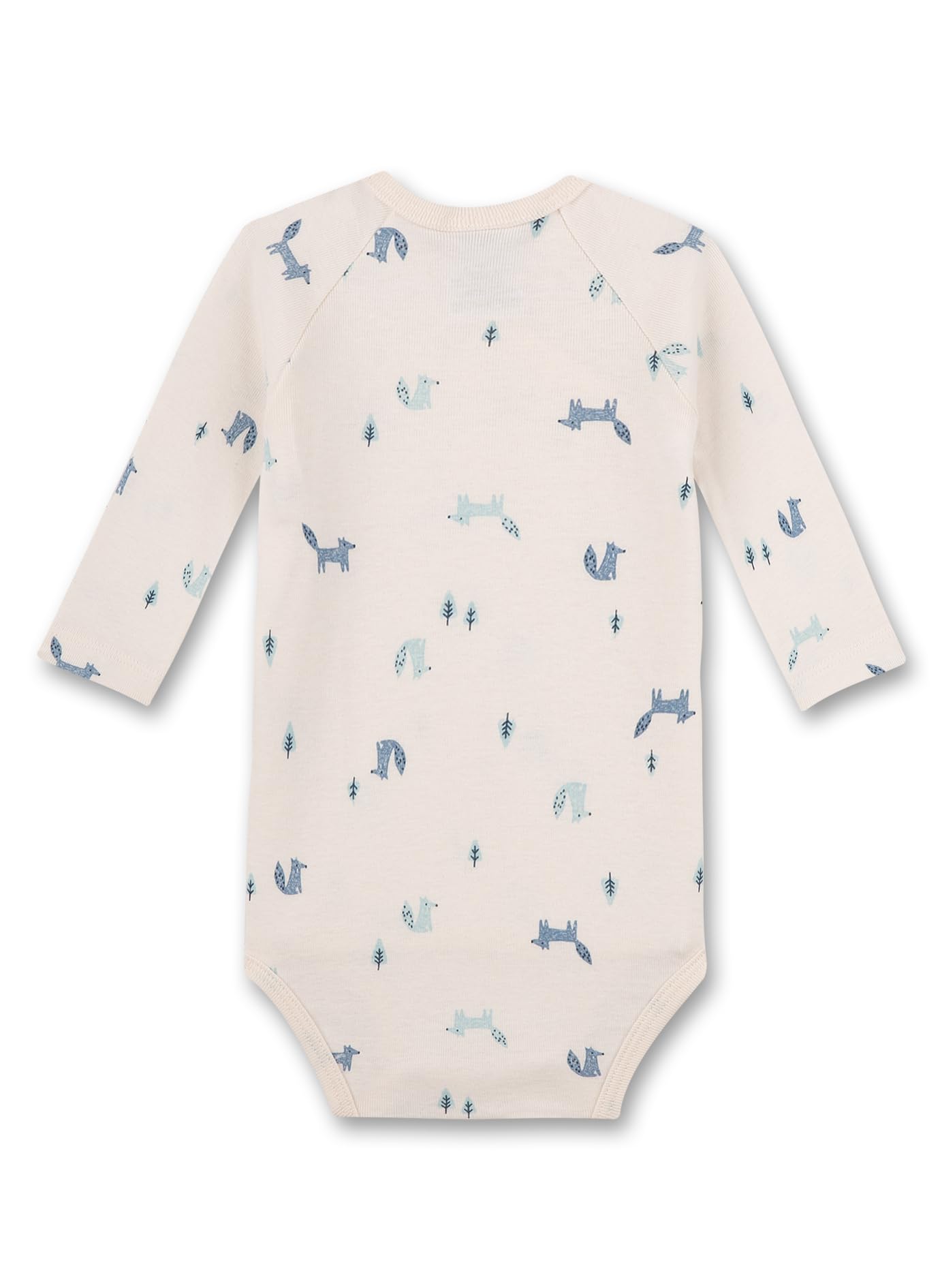 sanetta-wickelbody-langarm-off-white-fuchs-aus-bio-baumwolle image 2